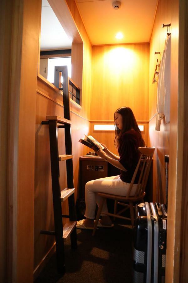 Cabin Inn Kyoto Sanjo Kawaramachi מראה חיצוני תמונה